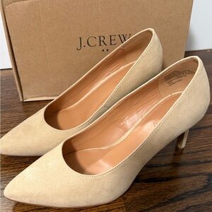 J. Crew Classic Tan Heels